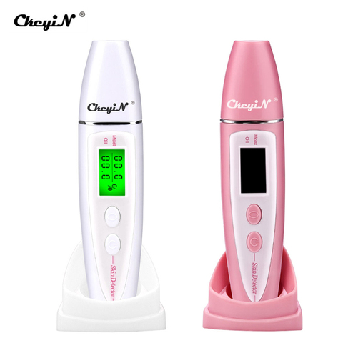 Precision Digital Skin Moisture Tester Displays Oil Content Analyzer Moisture Test Pen Digital Meter Monitor For Skin Detector ► Photo 1/6