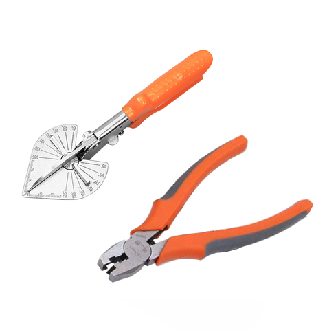 45-180 Degree Multi Angle Miter Siding Wire Duct Cutter PVC PE Plastic Pipe Hose Scissors Cut Home Decoration Plumbing Tool ► Photo 1/6