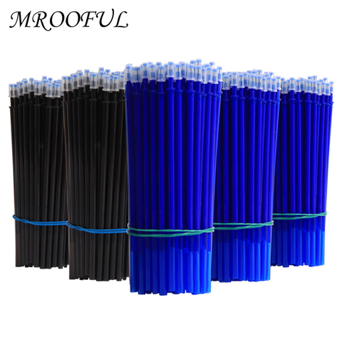 50+3pcs Erasable Pen Set 0.5mm Washable Handle Magic Erasable Gel Pen Refills Rod Blue Black Ink Pen Students Kawaii Stationery ► Photo 1/6