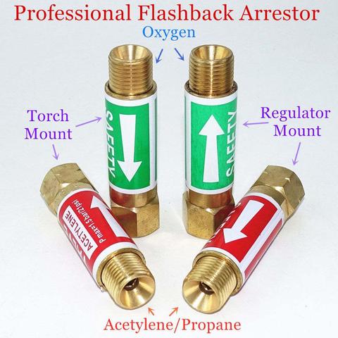 Flashback Arrestor Check Valve Flame Buster 9/16