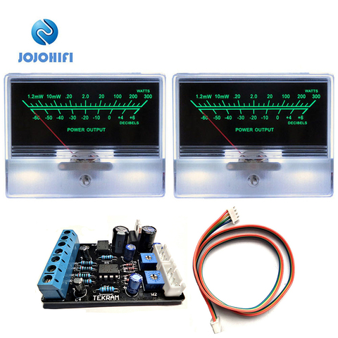 Driver Board/1pc TN-90/2pc TN-90/2pcs TN-90 Pointer VU Meter + 1pcs Driver Board Pre-stage DB W/Backlight Power Amplifier Board ► Photo 1/6