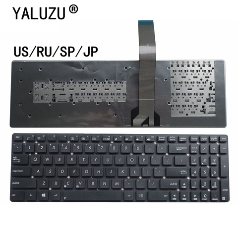 US/RU/JP Laptop Keyboard for ASUS K55V K55 K55A K55VD K55VJ K55VM K55VS A55 A55V A55XI A55DE A55DR R500v R700V F751 X751 X752 ► Photo 1/5