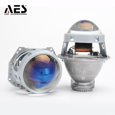 AES Kingkong F1 Hella 5 Bi-xenon Blue Or High Clear Projector Lens 3.0 inch LHD RHD Projector Lens Retrofit Modified Headlight ► Photo 1/6