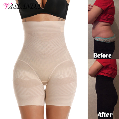 Women Body Shaper Firm Tummy Control Shorts Under Skirts High Waist Shaping Panties Slimming Underwear Waist Cincher Shapewear ► Photo 1/6