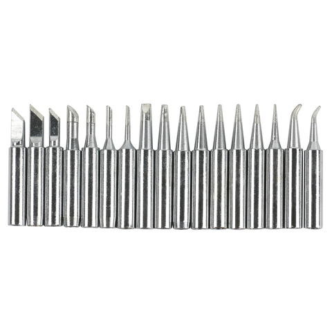 17pcs/lot Lead-free Soldering Tip 900M-T Series Welding Sting For 936 8586 Lukey Soldering Iron Station Welding Tool ► Photo 1/3