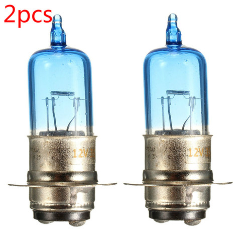 2pcs/lot 35W ATV Lamp 12V H6M Base Motorcycle Headlight Bulb for Kawasaki for Honda for Suzuki For Yamaha Banshee ► Photo 1/6