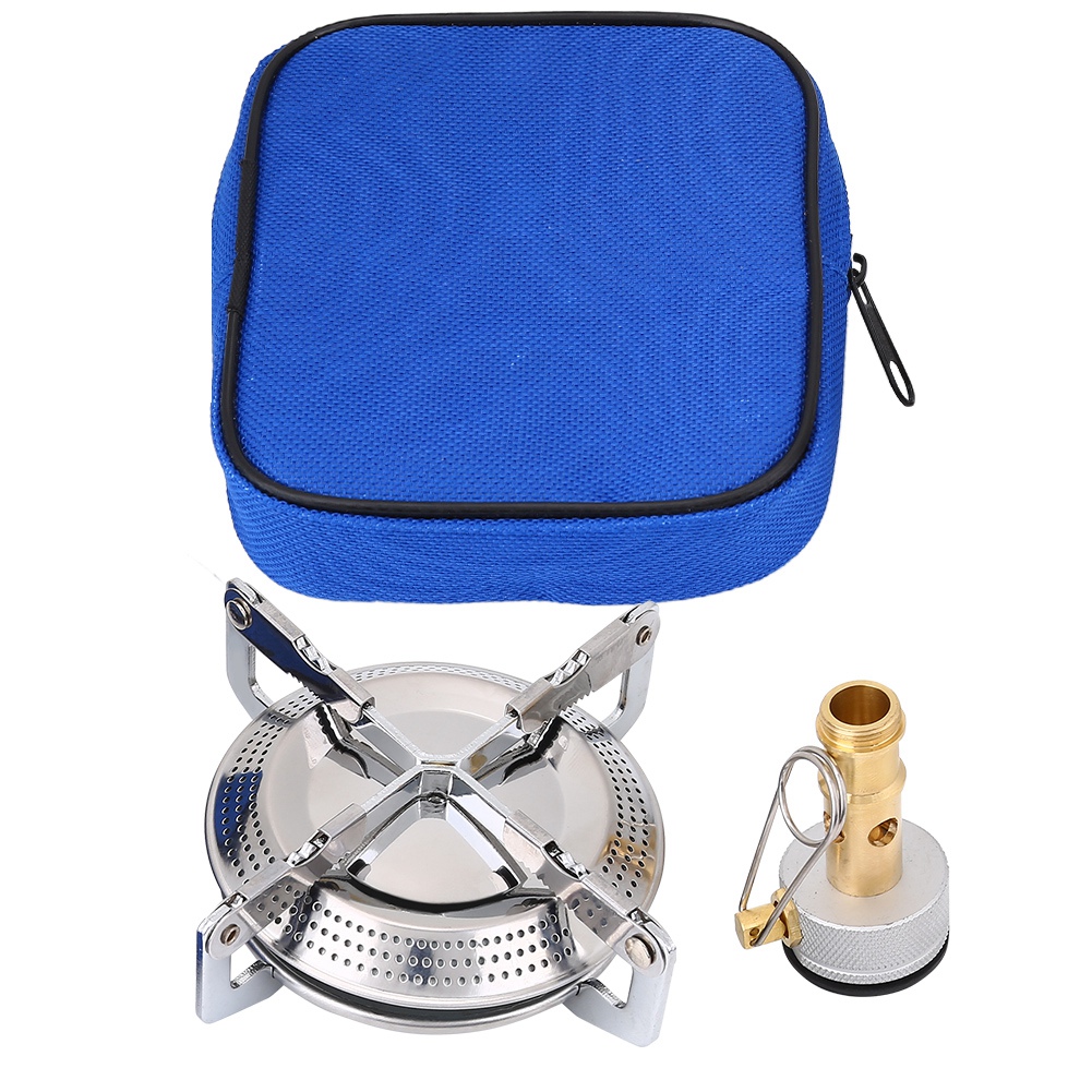 Portable Windproof Camping Gas Stove Outdoor Picnic Cooking Stove Foldable Split Burner Titanium Alloy Solid Durable Cookware ► Photo 1/1