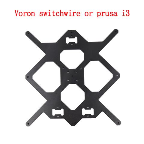 Prusa i3 MK3S Y carriage aluminum plate compatible with  Voron Switchwire is optional ► Photo 1/6