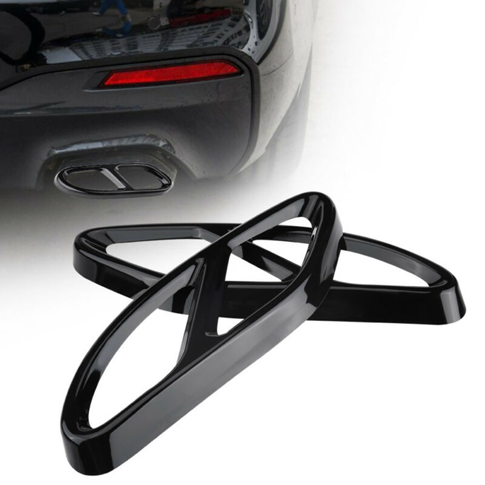 New Exhaust Pipe Tip Cover For Mercedes GLC C E Class W205 Coupe W246 W212 W213 W176 Brand New And High Quality ► Photo 1/6