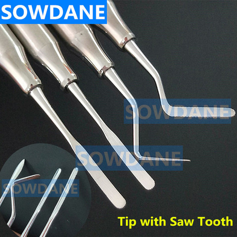 Dental  Stripper Perio with Saw Tooth Dental Periotome Contouring Placement Periodontal Surgical Implant Periotome set ► Photo 1/5