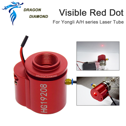 DRAGON DIAMOND Yongli H/A Series Red Dot kit Assist Used For Laser Tube Adjusting the light path ► Photo 1/6