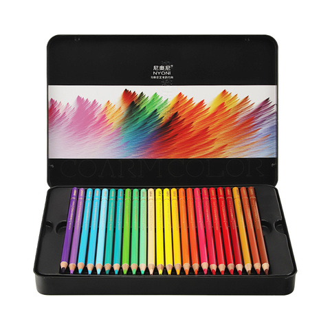 174 Colors Professional Colored Pencils, Soft Core Coloring