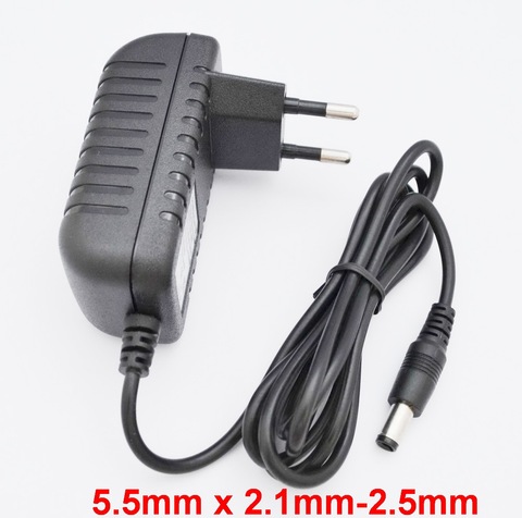 1PCS 13.5V 200mA  300mA 400mA 500mA 600mA 700mA 800mA AC 100V-240V Converter Adapter  Power Supply  EU Plug 5.5mm x 2.1-2.5mm ► Photo 1/1