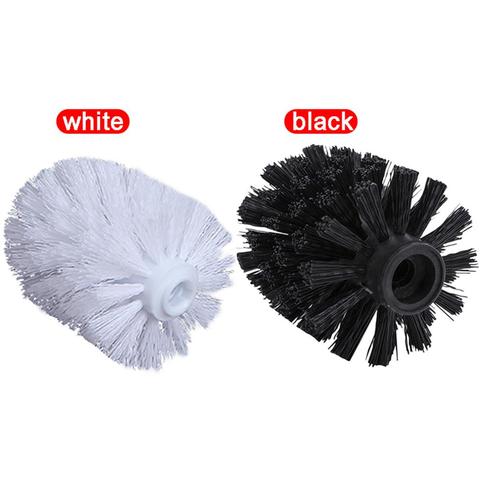 Universal Replacement Toilet Brush Head Holder White Black Clean Spare Tools Toiletborstel Home Bathroom Accessories ► Photo 1/6