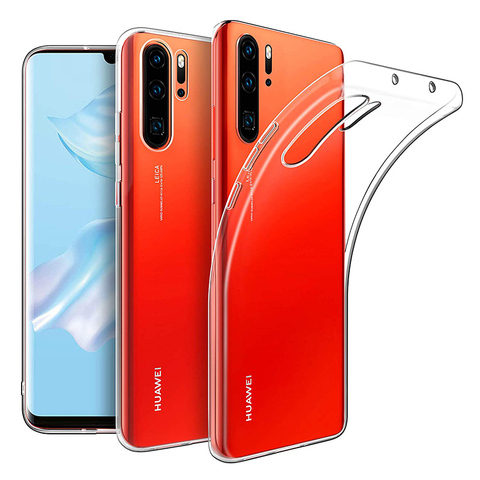 Transparent Case TPU for Huawei P30 Pro Lite P40 Pro Plus Soft Silicon Cover Thin Clear Phone Back Armor P30Pro P40Pro HuaweiP40 ► Photo 1/6