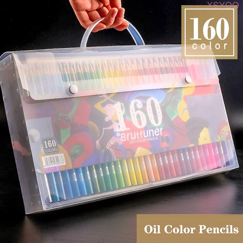 Brutfuner 48/72/120/160 Colors Wood Colored Pencils Set Oil HB Drawing Sketch For School Student Gifts Art Supplies ► Photo 1/6
