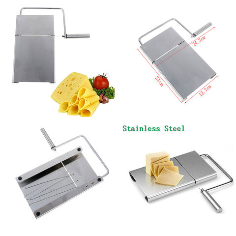 Cheese Butter Slicer Cutter Board Cutting Kitchen Hand Tool Stainless Steel Wire Cheese Slicer Cutting Cheese Kitchen Tools ► Photo 1/6