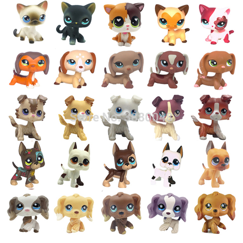 LPS CAT rare Littlest pet shop cute toys standing short hair cat