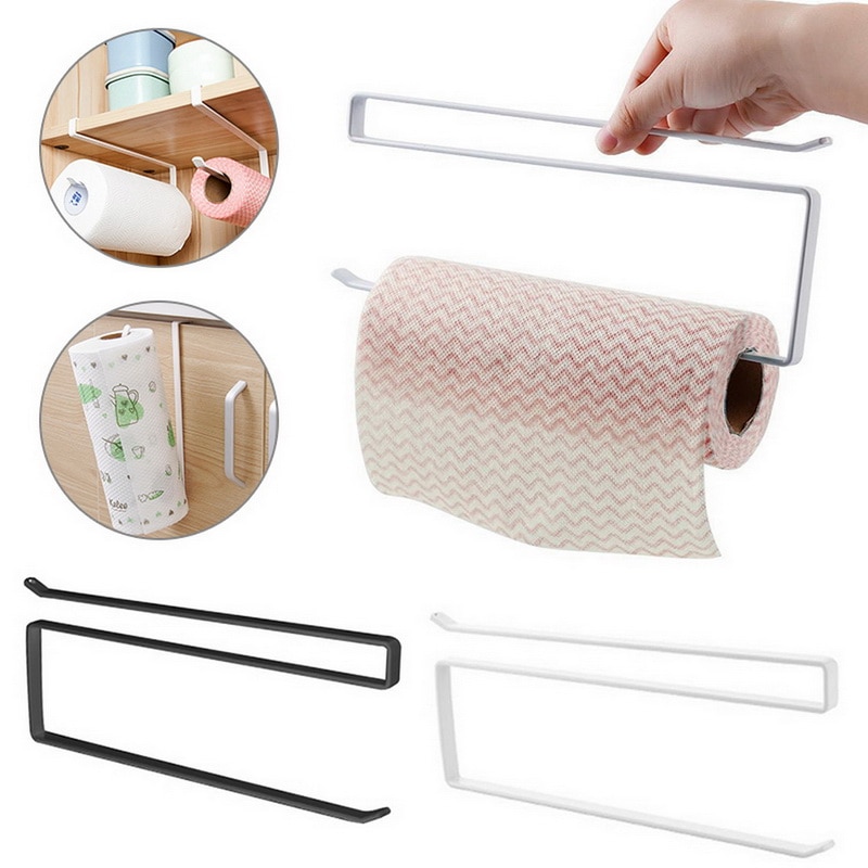 Toilet Paper Tissue Roll Holder Storage Rack Organizer Shelf Bathroom Wall Mount 