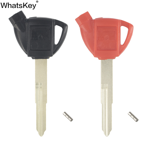 WhatsKey Motorcycle Uncut Blade Magnet Key For Suzuki AN200 AN250 AN400 AN650 Burgman AN 125 250 400 ► Photo 1/6