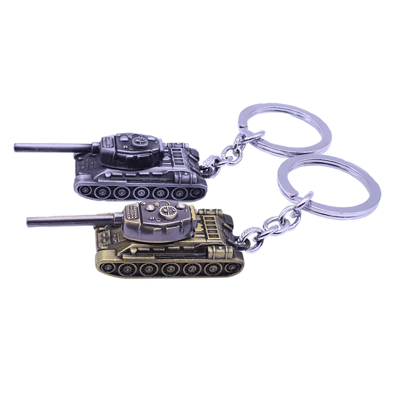 New Game World  of Tanks Tank Model Keychain 3 Colors Key ring Good Gift