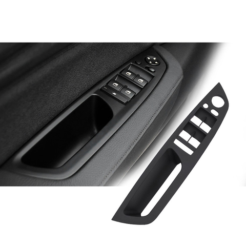 Beige Black Gray Armrest Car left front driver's seat LHD Interior Door Handle Inner Panel Pull Trim Cover For BMW E70 E71 X5 X6 ► Photo 1/6