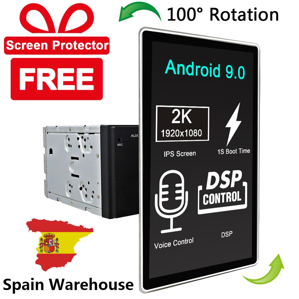 PX6 2 DIN 12.8 Android 9.0 Universal Car DVD Reproductor 100