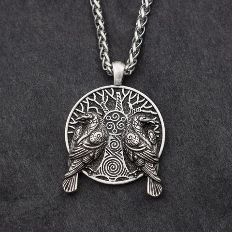 Ravens Viking Tree of life Necklace Norse Style Necklace Odin Jewelry Handcrafted Viking Jewelry ► Photo 1/6