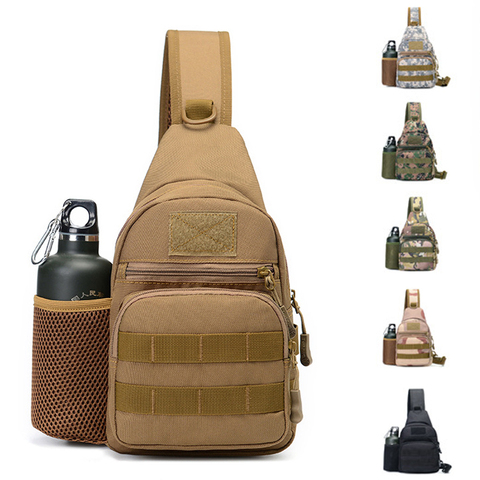 Tactical Army Shoulder Bag Men Military Sling Molle Bag Outdoor Multicam Packs Camouflage Camping Travel Hiking Hunting Backpack ► Photo 1/6