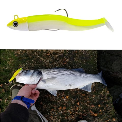 Hunthouse black minnow 180mm 120g 160mm 90g 140mm 60g 130mm 40g 120mm 25g fishing lure soft pike lure leurre souple shad ► Photo 1/6