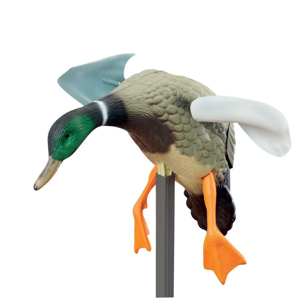 PE Lifelike Floating 14" Hunting Shooting Male/Drake Duck Decoy Green 