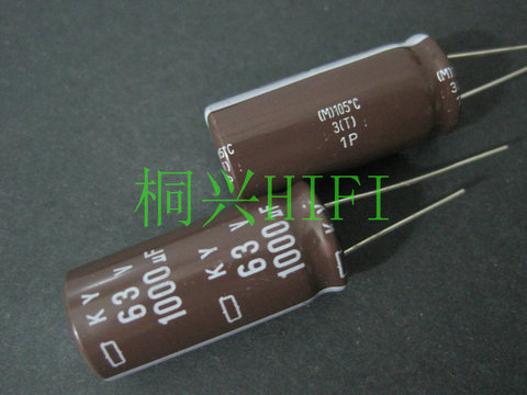 10pcs NEW CHEMI-CON NIPPON KY 63V1000UF 16x35.5MM electrolytic Capacitor 1000UF 63V NCC ky 1000uf 63v ► Photo 1/1