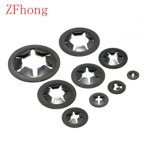 20-50pcs/lot m2 m2.5 m3 M4 M5 M6 M8 m10 m12 star lcok plum Bearing retaining rings flower washer clip ► Photo 1/1