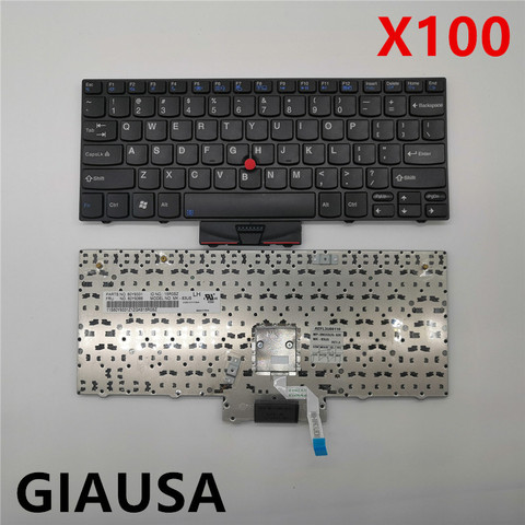 (95%New) Keyboard For IBM/Lenovo for Thinkpad X100E X120E X100 X120 Edge E10 E11 60Y9364 45N2971  English laptop ► Photo 1/4