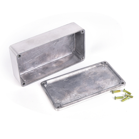 1590B Style Effects Pedal Aluminum Stomp Box Enclosure For Guitar Musical Instrument Cases Storage Holder ► Photo 1/4