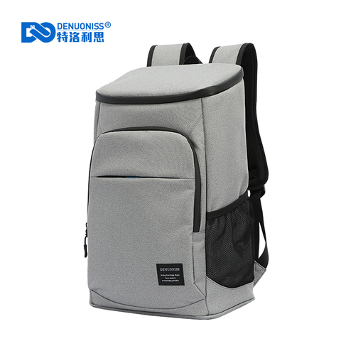 DENUONISS New 30L Soft Cooler Bag 35 Cans 100% Leakproof Cooler Backpack 600D Oxford Waterproof Picnic Thermal Insulated Bag ► Photo 1/6
