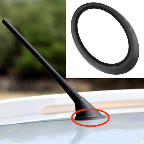 1X Car Auto Black Rubber Automobile Roof Aerial Antenna Gasket Seal For Astra Corsa Meriva Vauxhall Opel Honda Toyota Benz ► Photo 1/4