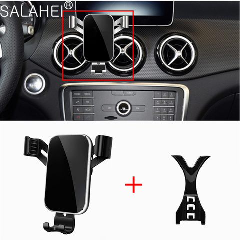Mobile Phone Holder For Mercedes-Benz GLA 45 amg X156 CLA W117 C117 GLA200 GLA250 COUPE Bracket Phone Holder Clip Stand in Car ► Photo 1/6