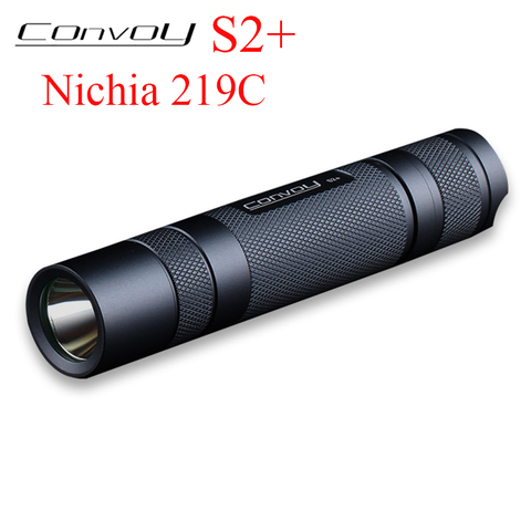 Convoy S2+ with Nichia 219C Flashlight Linterna Led Camp Lanterna Tent Light 18650 Tactical Flashlight Camping Bicycle Lamp ► Photo 1/6