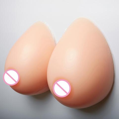 Realistic Shemale Silicone Breast Forms False Boobs Artificial Adhesive Breastplate Mastectomy Prosthesis for Crossdresser Male ► Photo 1/6