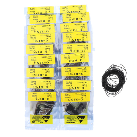 950pcs 12-30mm Gasket Rubber Seal Washers Gaskets Replace O-Rings Watch Part ► Photo 1/6