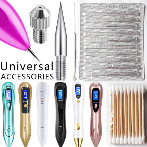 Universal Accessories Mole Laser Plasma Removal Pen Replaceable Fine Thin Needles Cover Coarse Thick Skin Spot Dedicated Tools ► Photo 1/6