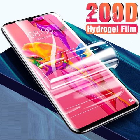 Full Hydrogel Film For LG V30 Plus Screen Protector For LG Velvet V40 Q60 K50S K50 S V30Plus LGVelvet Soft Film Not Glass ► Photo 1/6