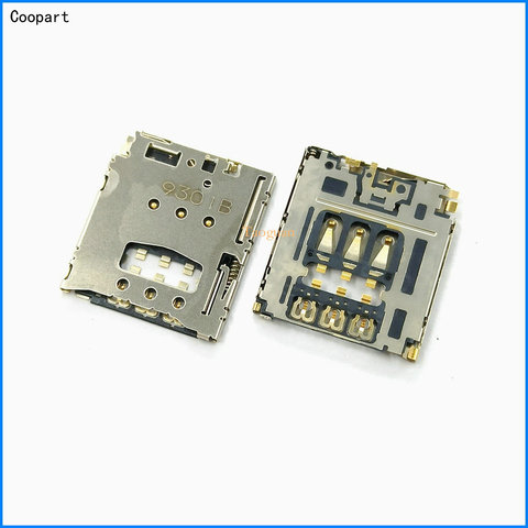 2pcs/lot Coopart New SIM Card Socket Slot Reader Holder Connector for Asus Zenpad 8.0 Z380KL Z380C P024 P022 high quality ► Photo 1/1