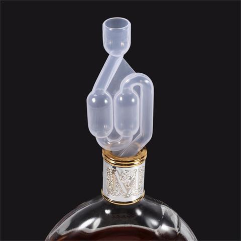 High Transparent Homemade One Way Plastic Brew Check Valve Exhaust Valve Wine Brew Accessory for Wine Fermentation Beer Brewing ► Photo 1/6