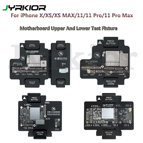MiJing For iPhone X Xs/Xs Max/11/11 Pro Max Logic Board Function Testing Upper and Lower Main Board Tester Maintenance Fixture ► Photo 1/5