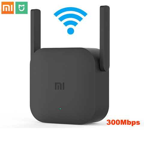 Xiaomi WiFi Amplifier Pro 300Mbps Amplificador Wi-Fi Repeater Wifi Signal Cover Extender Repeater 2.4G Mi Wireless Black Router ► Photo 1/5