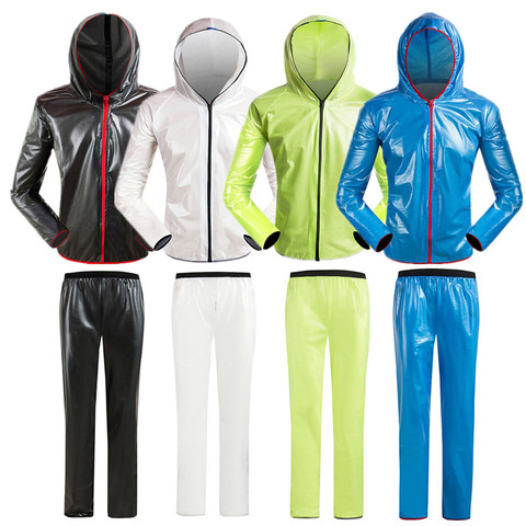 MTB Bike Cycling Jacket Sets Men Women Waterproof Windproof Raincoat Reflective Jersey Pants Suit Bicycle Clothing Ropa Ciclismo ► Photo 1/6