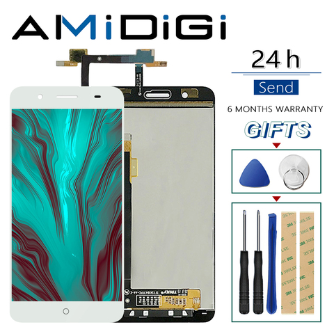 For ZTE Blade A610 plus A2 plus LCD Display and Touch Screen Digitizer 5.5 inch Mobile Phone Accessories With Tools ► Photo 1/6