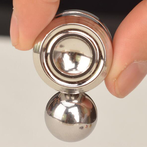 2022 Fingertip Spinner Artificial Satellite Magnetic Gyro Orbiter Fidget Toy Stress Relief Adult Hand Spinner Toy Dropshipping ► Photo 1/6